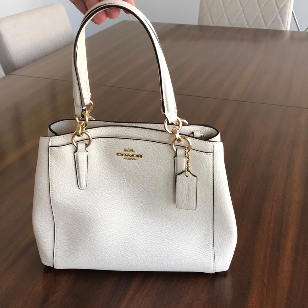NWT Coach White Purse